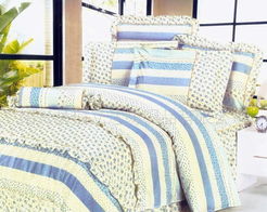 純棉色織提花四件套 居家檔次之選，盡顯品質生活